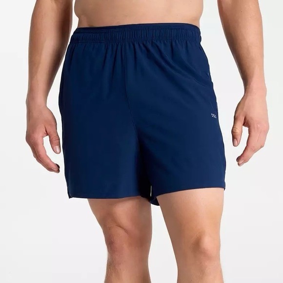 DSG Men's 5" 2-in-1 Stride Shorts Size Small University Navy NEW Built-in-Brief - Picture 2 of 16